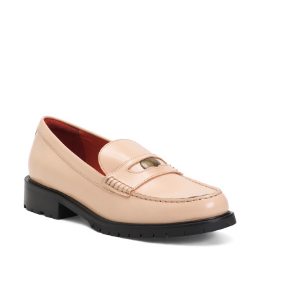 Free People PEACH Classic Loafers